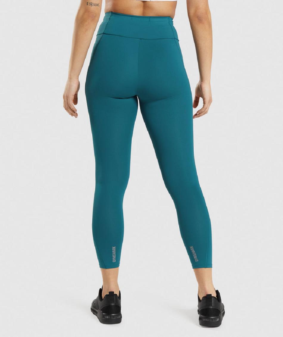 Leggins Gymshark Speed Mujer Turquesa | CO 2906AHK